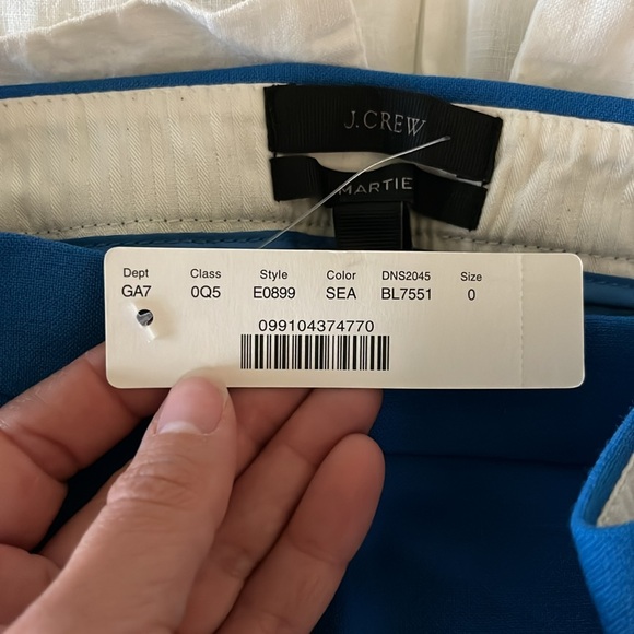 NWT JCrew Martie Wool Pants - Picture 8 of 9